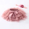 Beganly Baby Girls Soft Fluffy Ruffle Tulle Skirt with Nappy