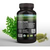100% Raw and Pure Moringa Leaf Powder Capsules. Organic Certified