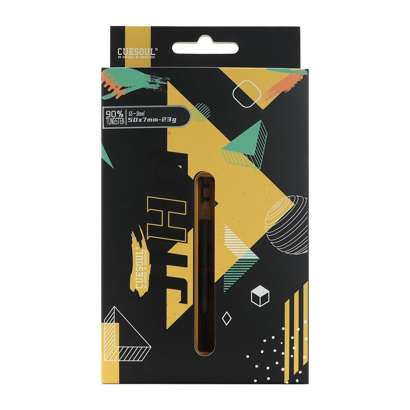 CUESOUL JIHO S5 23g Steel Tip 90% Tungsten Dart Set