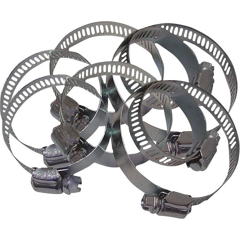 GRIP Zinc-Plated Hose Clamps Assortment - 34-Pc. Set