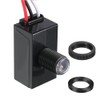 Meskliu AC110-240V Photocell Light Sensor,5A Dusk to Dawn Outdoor Photoelectric
