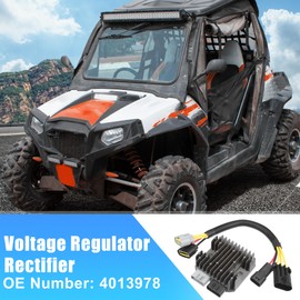 uxcell 1 Set Metal UTV Voltage Regulator Rectifier with Wire Harness for Polaris General 4 1000 2017-2021 for Polaris RZR 900 2014-2020 No.4013978 5Wires 5Pins