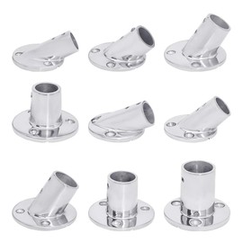 White Water Stainless Round Rail Base (6840S - 30°, 7/8” Tube OD)