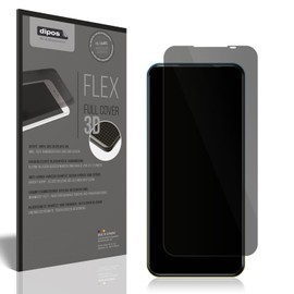 dipos FLEX Privacy Blickschutz-Folie matt passend für Mobicel X9 Schutzfolie mit 100% Displayabdeckung, Fingerprint-Kompatibel, Case-Friendly, Full Cover, Sichtschutz Filter 2way
