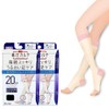 Iris Plaza Nighttime Nylon Compression Socks, Made in Japan (2