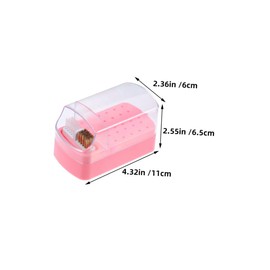 SAFIGLE Sturdy Nail Drill Bits Holder Stand with 30 Holes Storage Nail Drill Bits Organizer for Clean Manicure