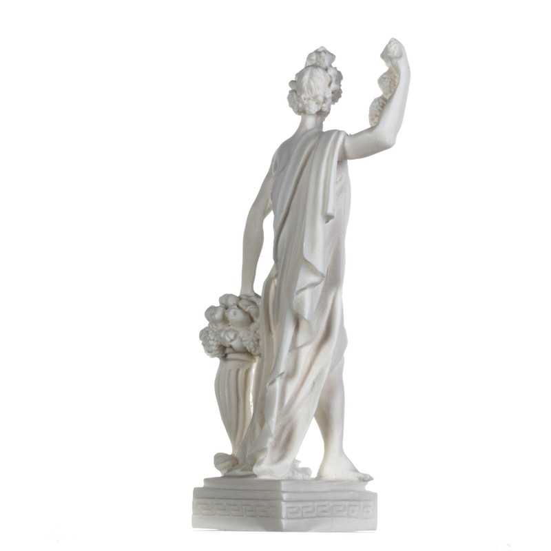 BeautifulGreekStatues Dionysus Statue Bacchus Greek God of Wine Grape-Harvest Alabaster
