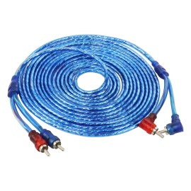 IG Tuning Miami 22 Feet 2 Channel RCA Cable Plug Stereo Audio Male to Male connector