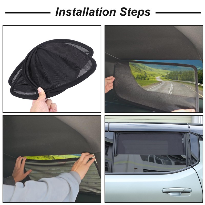 Car Side Window Shades Compatible with Hummer EV Accessories 2024