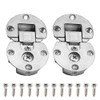 2 PCS 90 Degree Page Turning Axis Adjustable Cabinet Door