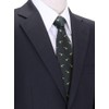 [COLORATA] Carolata Dinosaur Ancient Biological Pattern Necktie (100% Silk /