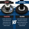 Garage Door Roller, 6200ZZ Sealed Bearing Extra Quiet Nylon Roller,