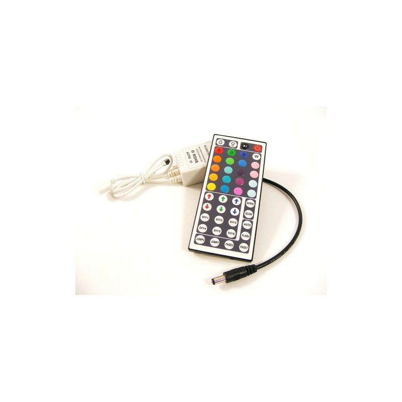 10 Meters 44-Button Remote Controller with Receiver for 1 m