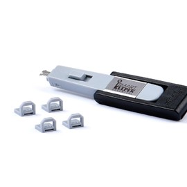 SmartKeeper Essential / 4 x USB B-Port Blockers + Key / Grey