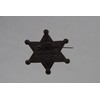 Old west Sheriff Badge Metal old west Costume Prop pin