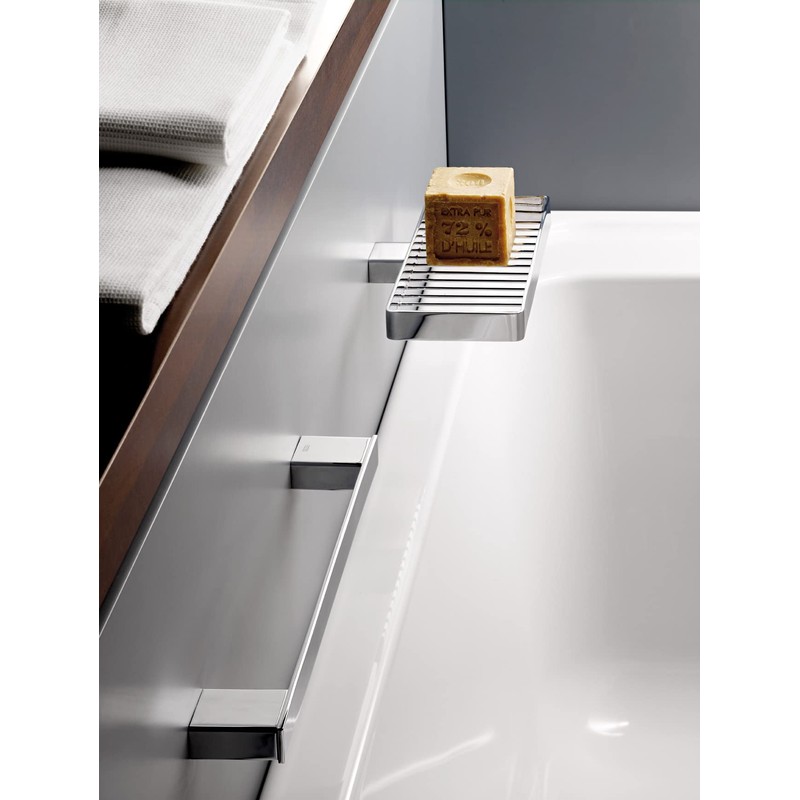 Emco 57000130 Grab Rail 345 mm, Chrome-Plated