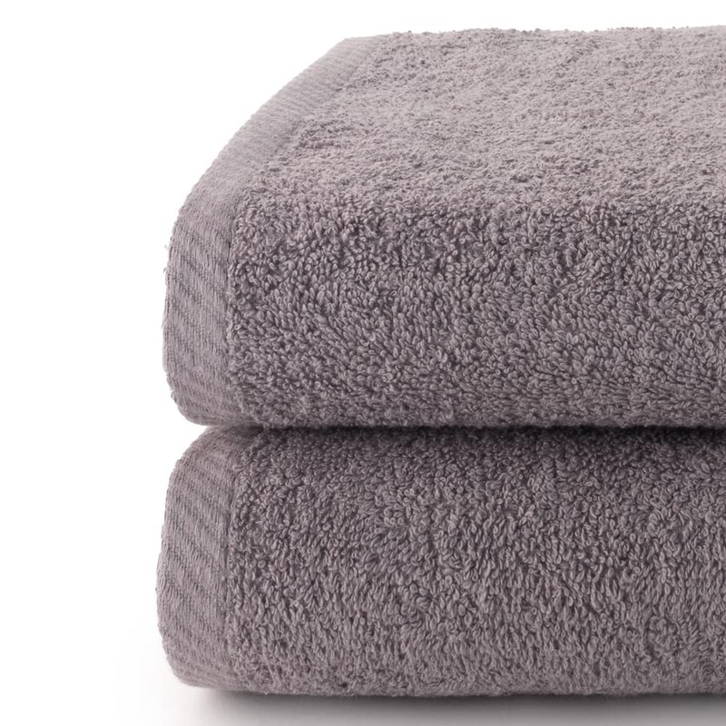 Top Towels 2 Bath Towels 100% Cotton 500gsm 70 x