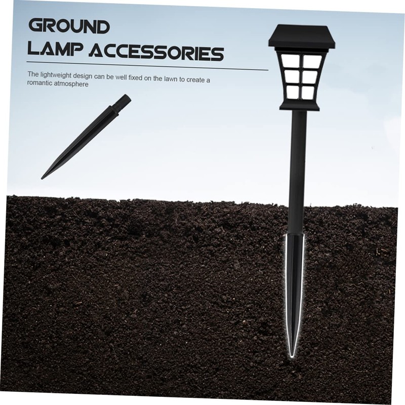 8 Sets Solar Light Stakes Path Light Replacement Stake Landscaping