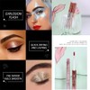 10 Colors Liquid Eyeshadow Shimmer Glitter Metallic Eyeshadow Smokey Eye