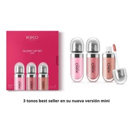 Kiko Milano Gloss Mini Set De 3 Piezas Glossy Lip Set Mini