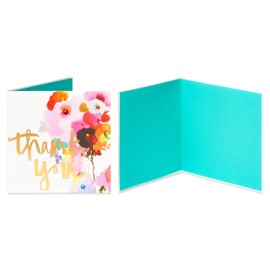 Papyrus Thank You Cards with Envelopes, Floral (2-Count)