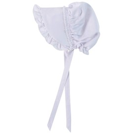 Making Believe Deluxe Bonnet, Girls 8-14 Years, White