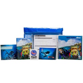 PADI Open Water Crew Pak with Digital eRDPML and Blue Log Book 60067