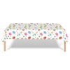 Xinvery Easter Tablecloth,Easter Party Tablecloth Colourful Egg Cartoon Table Cover