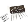 Cater Manicure, Nail Clippers Set of 12Pcs, Professional Grooming Kit,