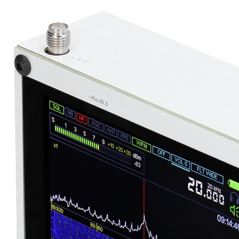 SDR Receiver Touch Screen Wireless Receiver Industrial Accessories 50kHz‑2GHz 3.5in