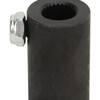 9/16in‑26 Spline to 3/4in Round Smooth Steering Shaft Coupler Non