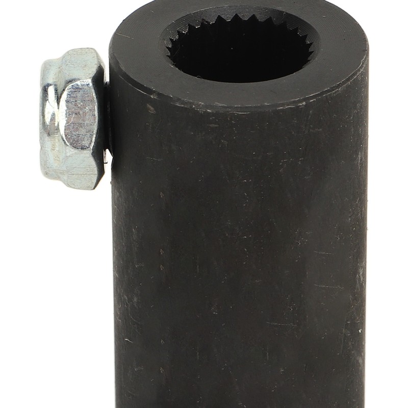 9/16in‑26 Spline to 3/4in Round Smooth Steering Shaft Coupler Non