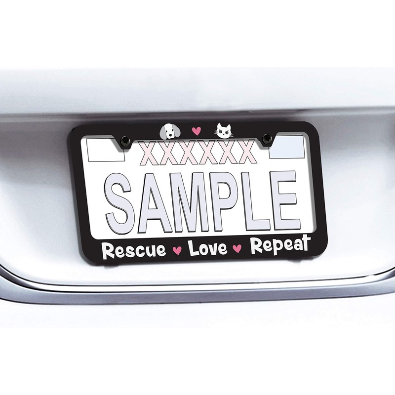 Baron-Jewelry Rescue Love Repeat Adorable pet Dog & cat License