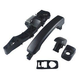 ZEALfix Sliding Exterior Door Handle for Renault Master 3 Vauxhall MovanoRight Side with Handle Holder 806069981R 806067794R