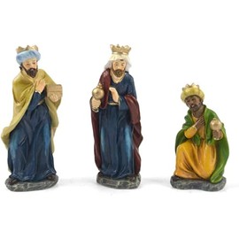 better with friends Kings Magos 15 cm, Pack of 3 Christmas Figures, 10 cm, Birth Scene, Figures of Peasants, Accessories from the Dollhouse Jesus, Nativity Crafts, God