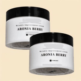 Pure Light Aronia Berry Cream 50ml x 2 Houttuynia cordata Injin Mugwort Extract Wrinkle Improvement / 퓨어라이트 아로니아베리 크림 50ml x 2개 어성초 인진쑥 추출물 주름개선
