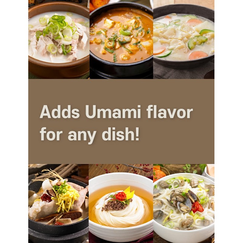 Jeju Island Radish, Korean Dried Seafood Mixed Dashi Pack (15g×27