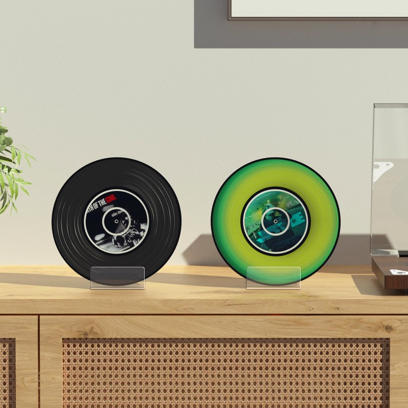 6 Pack Acrylic Book Stand, Clear Easel Stand for Display,