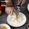 Rainspire Professional Cheese Graters for Kitchen Stainless Steel Handheld, Metal