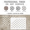 50 Stars Stencil Template - Reusable Memorial Day Stencil of
