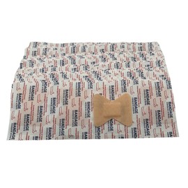 400 Pcs Flexible Fabric Adhesive Fingertip Bandages with Non-Stick Pad, Sterile Protective Bandage Strips 2" x 1 3/4" for Wound Care, Cuts and Abrasions