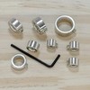 8 PCS Drill Bit Depth Stop Collar For 3/4/5/6/8/10/12/16mm Wood