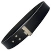 Reuschenbach® Leather Belt Black 45 mm Cowhide, black