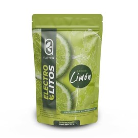 NAIMA Electrolitos Sabor Limon en Polvo | Hidratación y Recuperación Rápida | Con Sodio, Potasio, Magnesio, Zinc y Calcio | Sin Azúcar | Suplemento para Ejercicio, Calor y Uso diario | 150 gr | 30 Porciones