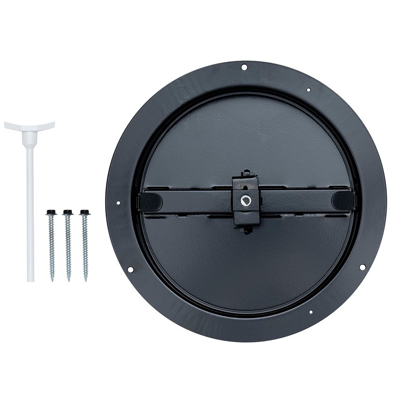 Fits 8 Inch Neck Air Duct | Steel Butterfly Damper