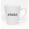 #bidet - Hashtag Ceramic Latte Mug 12oz