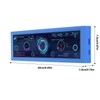 8.8 Inch PC Temperature Display Professional HD IPS 1920x480 LCD