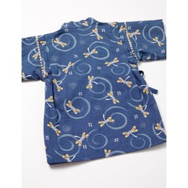 Red Pony Southern Cross Set Baby Jinbei, Running Water Dragonfly (21), 35.4 inches (90 cm), Running Water Dragonbocon (21)