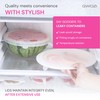 Stretch Lids for Food Containers Elastic - Versatile Freezer Stretch