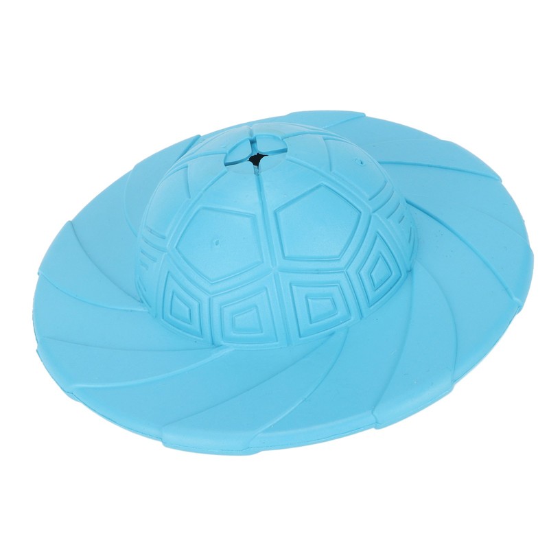 Dog Flying Disc Treat Dispenser Interactive IQ Training Bite Resistance